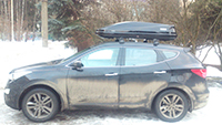 Багажник на крышу Hyundai Santa Fe, фото 3