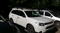 Багажник на крышу Mitsubishi Outlander, Thule 3128, фото 4