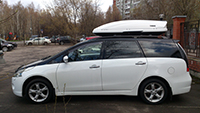 Автобокс на крышу Mitsubishi Grandis, Thule Motion XL (800) белый 620802, фото 1